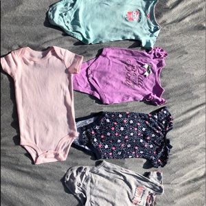 Baby girl onesies 6-9mo